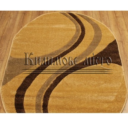 Synthetic carpet Friese Gold F460 beige - высокое качество по лучшей цене в Украине.